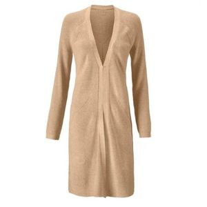 cabi | Beige Abbey Road Long Duster Cardigan